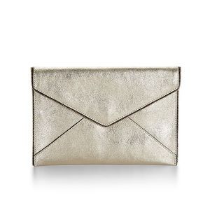 Rebecca Minkoff Leo Clutch Champagne
